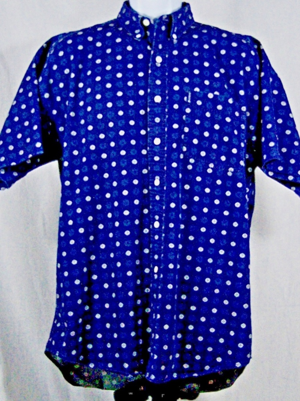 Vintage Ralph Lauren Chaps Short Sleeve Sport Shirt - Mens Large